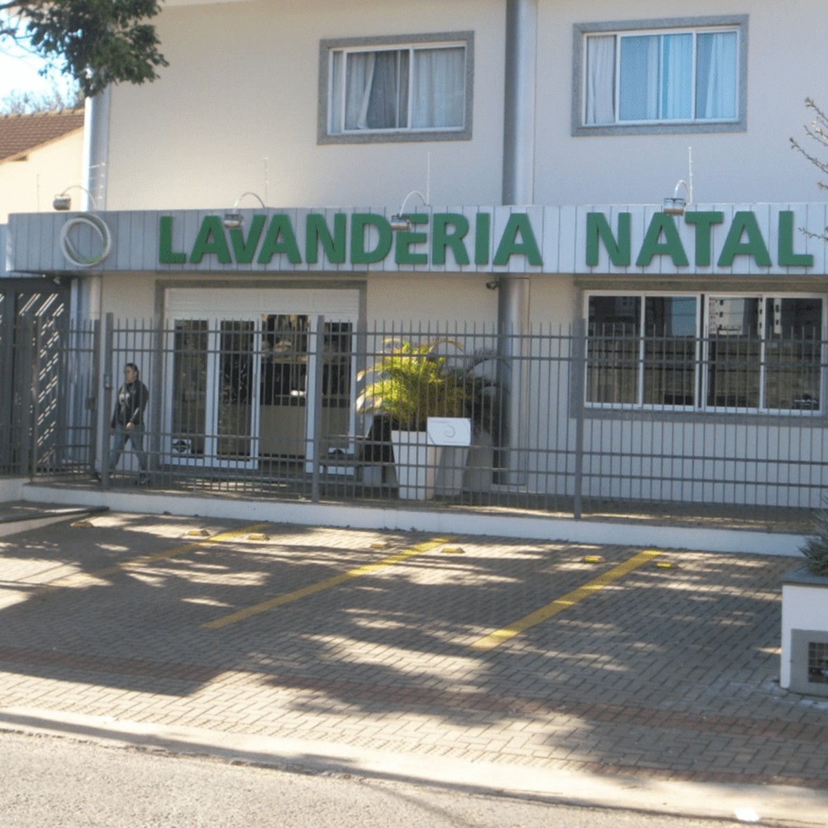Fachada da loja Lavanderia Natal, unidade Centro em Chapecó